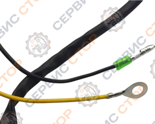 Ручка аварийной остановки двигателя к мотоблоку с воздушым охлаждением в сборе с проводом