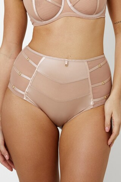 TEONA MOCCA Трусы высокие SUBTILLE