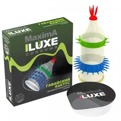 Презерватив LUXE Maxima "Гавайский кактус", 1 шт.