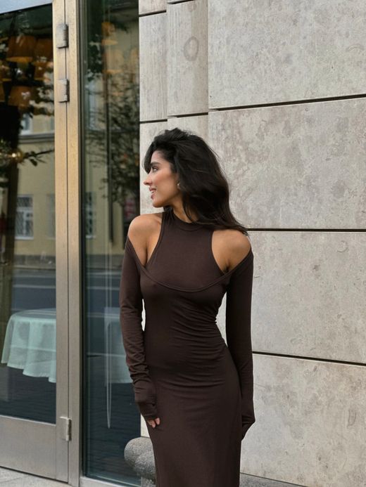 Платье двойное