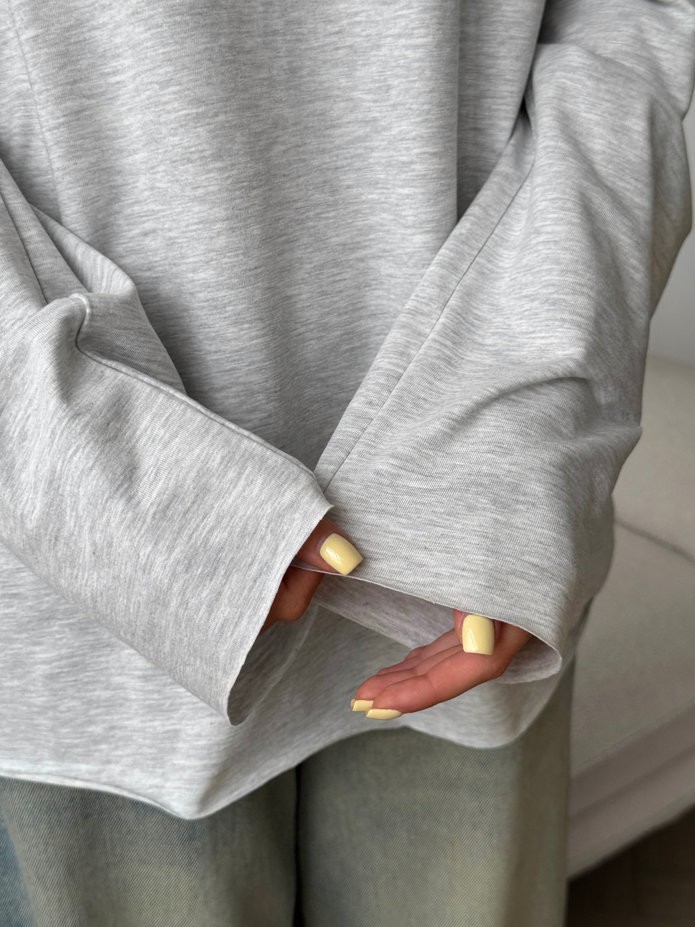 Лонгслив оверсайз