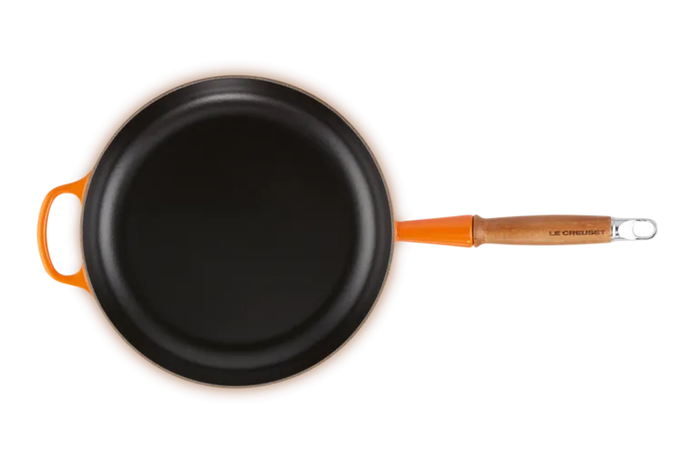 Le Creuset Сковорода чугунная 28см пламя. 20258280900422