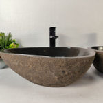 Раковина из речного камня ПАРА! RS-65357 53*40*15 0866