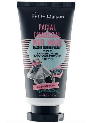 PETITE MAISON Грязевая маска для лица с древесным углем FACIAL CHARCOAL MUD MASK 80мл