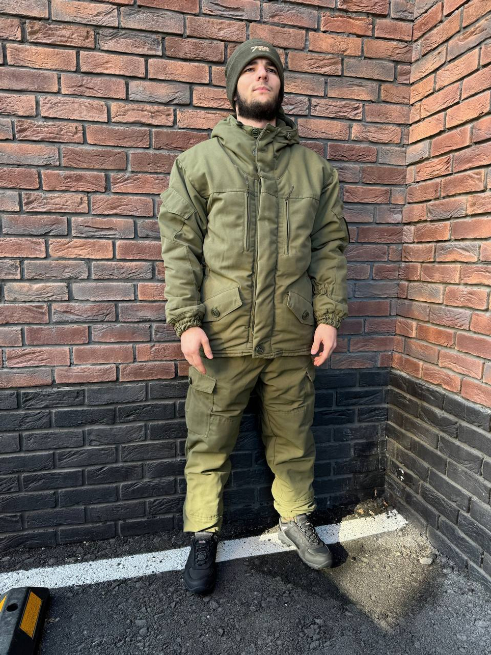 Костюм горка 5 зима / олива торнадо