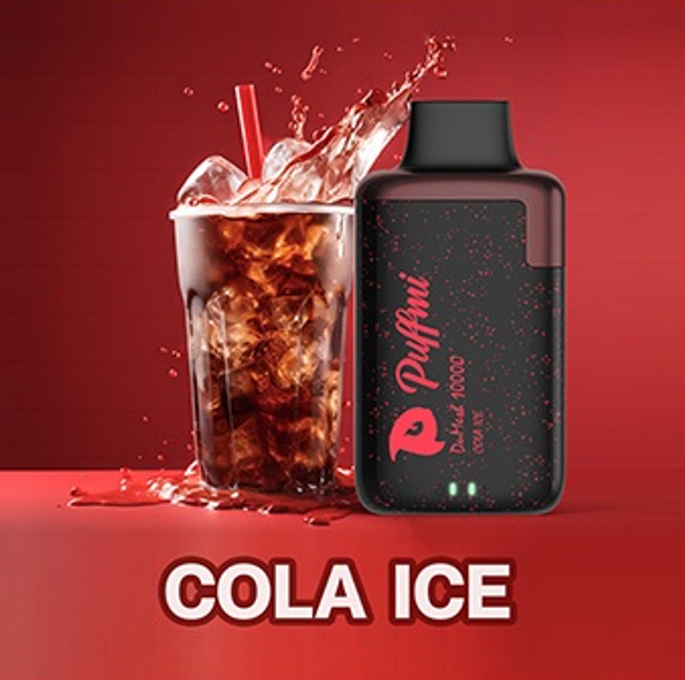 Puffmi Dumesh Cola ice (Кола-лёд) 10000 затяжек 20мг Hard (2% Hard)