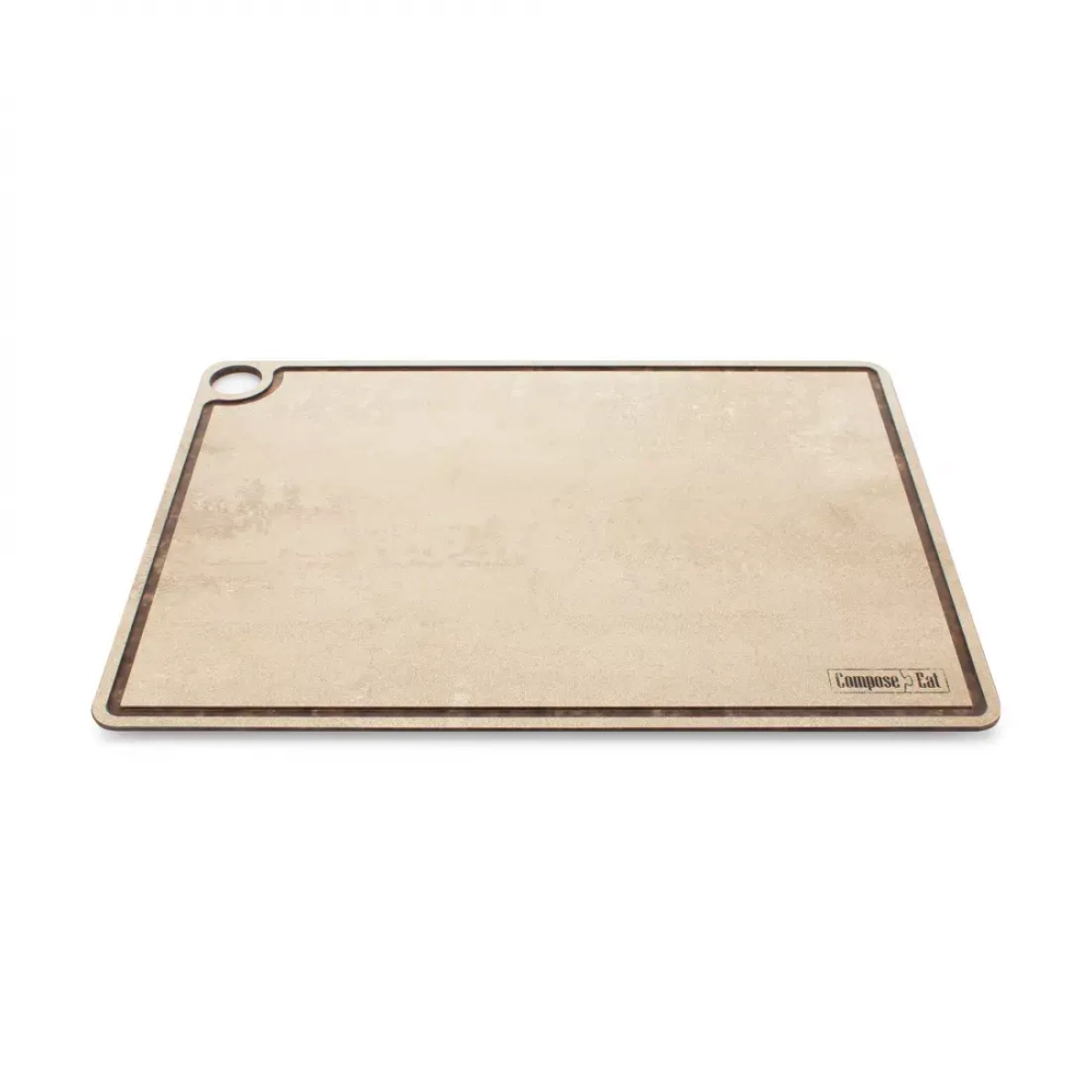 Доска разделочная 42х31см ComposeEat ProFashion порфир кремовый