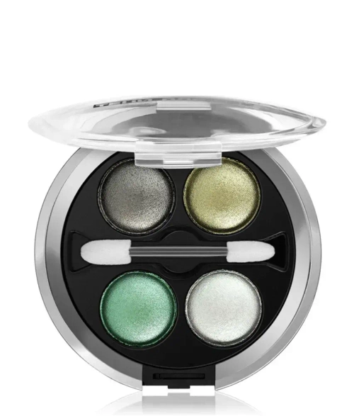 Belor Design "DELICATE" Тени для век 4-х цветные тон 46 зеленые