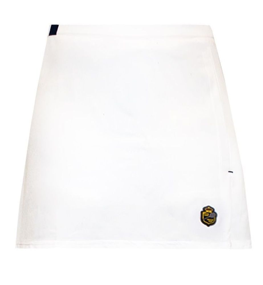 Теннисная юбка Monte-Carlo Country Club Patch Skirt - white