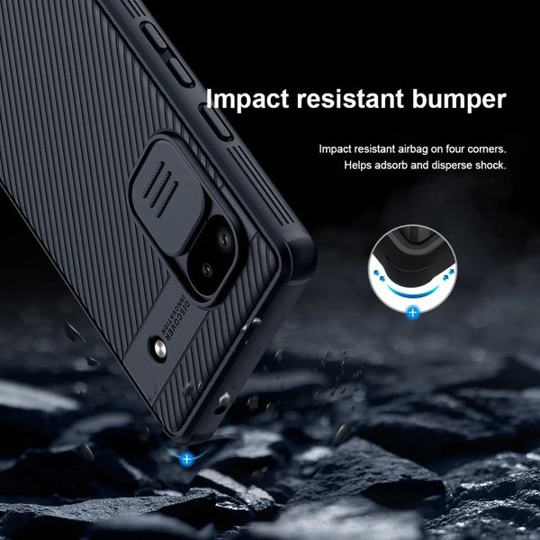 Чехол Nillkin Camshield Pro для Google Pixel 6A (Зеленый)