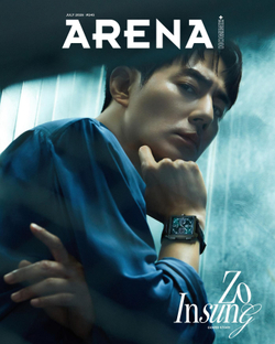 (ПРЕДЗАКАЗ) публикация ARENA HOMME - 2026.07 ZO INSUNG