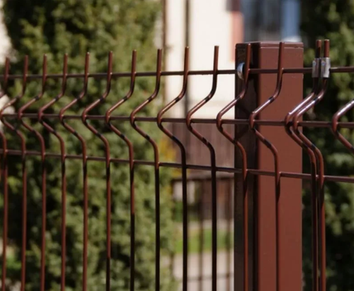 Панель 3d забор 1530х2500х4 РАЛ коричневый