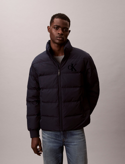 Пуховик Calvin Klein Chenille Monogram Dark Sapphire