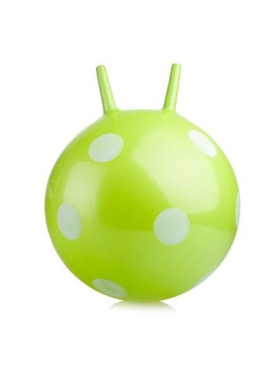 Мяч прыгун с ручкой 45 см зеленый (U002485Y)