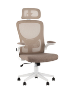 Кресло офисное TopChairs Airone бежевый ткань