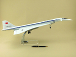 Модель самолета Ту-144 (М1:100, Аэрофлот СССР-77110) конфигурация посадочная с шасси