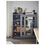 Шкаф - HAUGA IKEA/ ХАУГА ИКЕА, 105x116х36 см, темно-серый