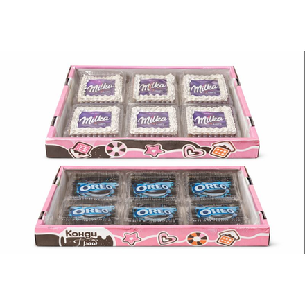 Идеал Орео,Милка вес Конди (8017)