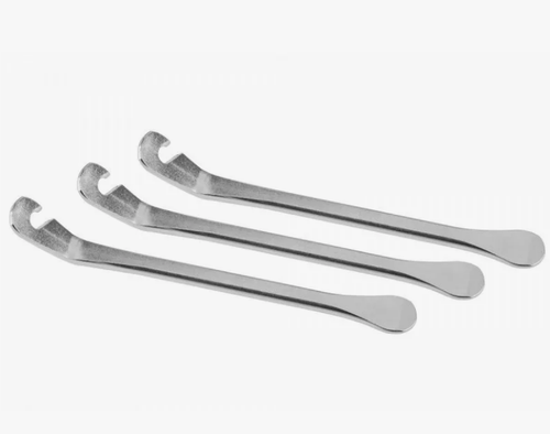 Монтажки TRIX для демонтажа покрышек, комплект 3шт., сталь, серебристые (100)