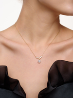 Колье "Pearl Ball Eyes" Gold