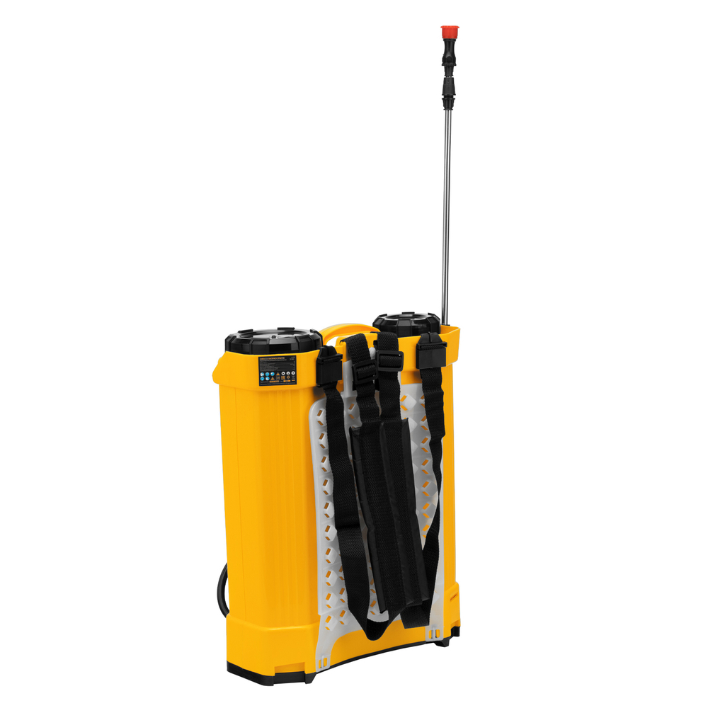 Опрыскиватель ранцевый аккумуляторный D-16LA, 16 л, 12 В, 8 Ач Denzel