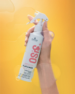 Schwarzkopf Professional Osis+ Flatliner - термозащитный спрей для волос /   200  ml  / GTIN 4045787999655