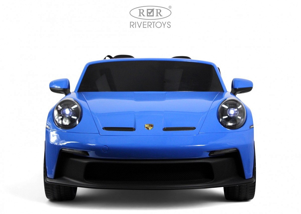 Детский электромобиль RiverToys Porsche 911 GT3 Y911YY Y911YY-BLUE-GLANEC/синий глянец