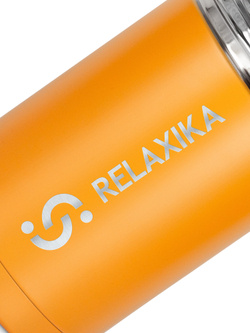 Термос для еды Relaxika 301 (1 литр), желтый