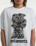 Футболка Postaments Fright Night белая