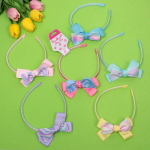 Ободок для волос детский на блистере «Rapunzel- Gradient», микс 6 цветов, 1 см