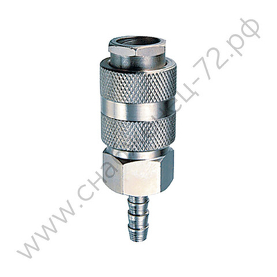 FUBAG Разъемное соединение рапид (муфта), елочка 10мм с обжимным кольцом 15х18мм