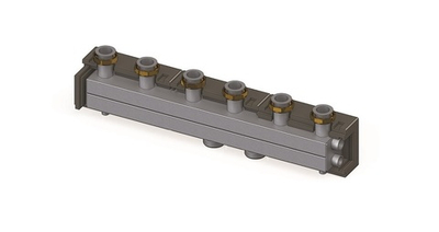 Коллектор ELSEN SMARTBOX 3.5 на 4 контура, DN 25