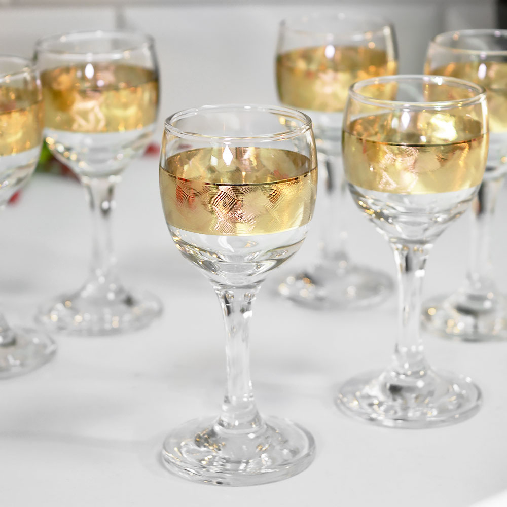 Набор рюмок 6шт 60мл "Облака"