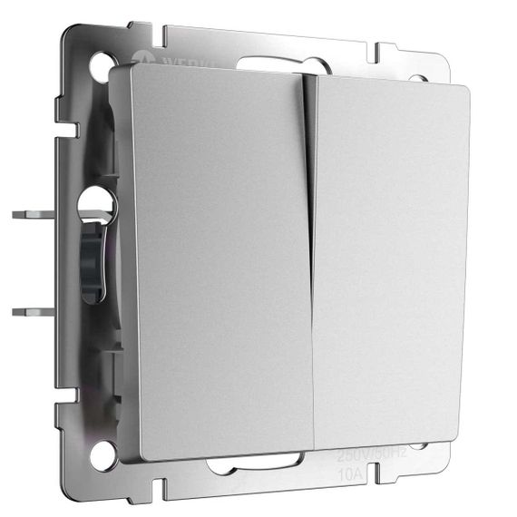 Перекрестный выключатель двухклавишный Werkel W1123065 4690389196881