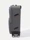 Чемодан большой 28&quot;, отдел на молнии, 2 наружных кармана, кодовый замок, цвет серый