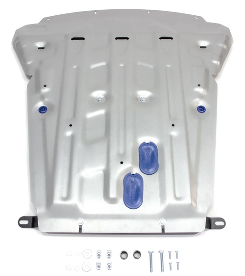 Защита картера Rival для BMW X5 F15 (V - 4.4) (xDrive50i) 2013-2018/BMW X5 F15 (V - 3.0) (xDrive35i) 2013-2018/BMW X5 F15 (V - 3.0D) (xDrive25d, xDrive30d, xDrive40d) 2013-2018/BMW X6 F16 (V - 4.4) (xDrive50i) 2014-2020/BMW X6 F16 (V - 3.0) (xDrive35i) 2014-2020/BMW X6 F16 (V - 3.0D) (xDrive30d) 2014-2020, штампованная, алюминий 3 мм, с крепежом, 333.0523.1