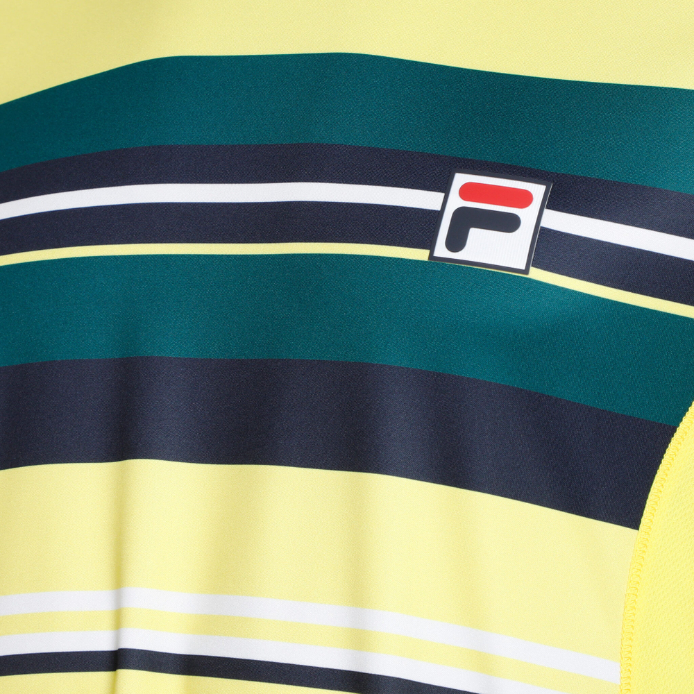 Мужское теннисное поло Fila Sean T-Shirt Men - Yellow