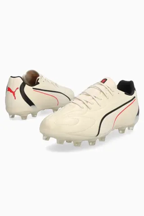 Бутсы Puma King 20 Match FG/AG - белый