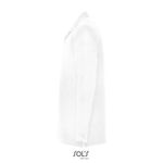 Рубашка поло мужская Sol's Star с длинным рукавом. Тёмно-синий  XL