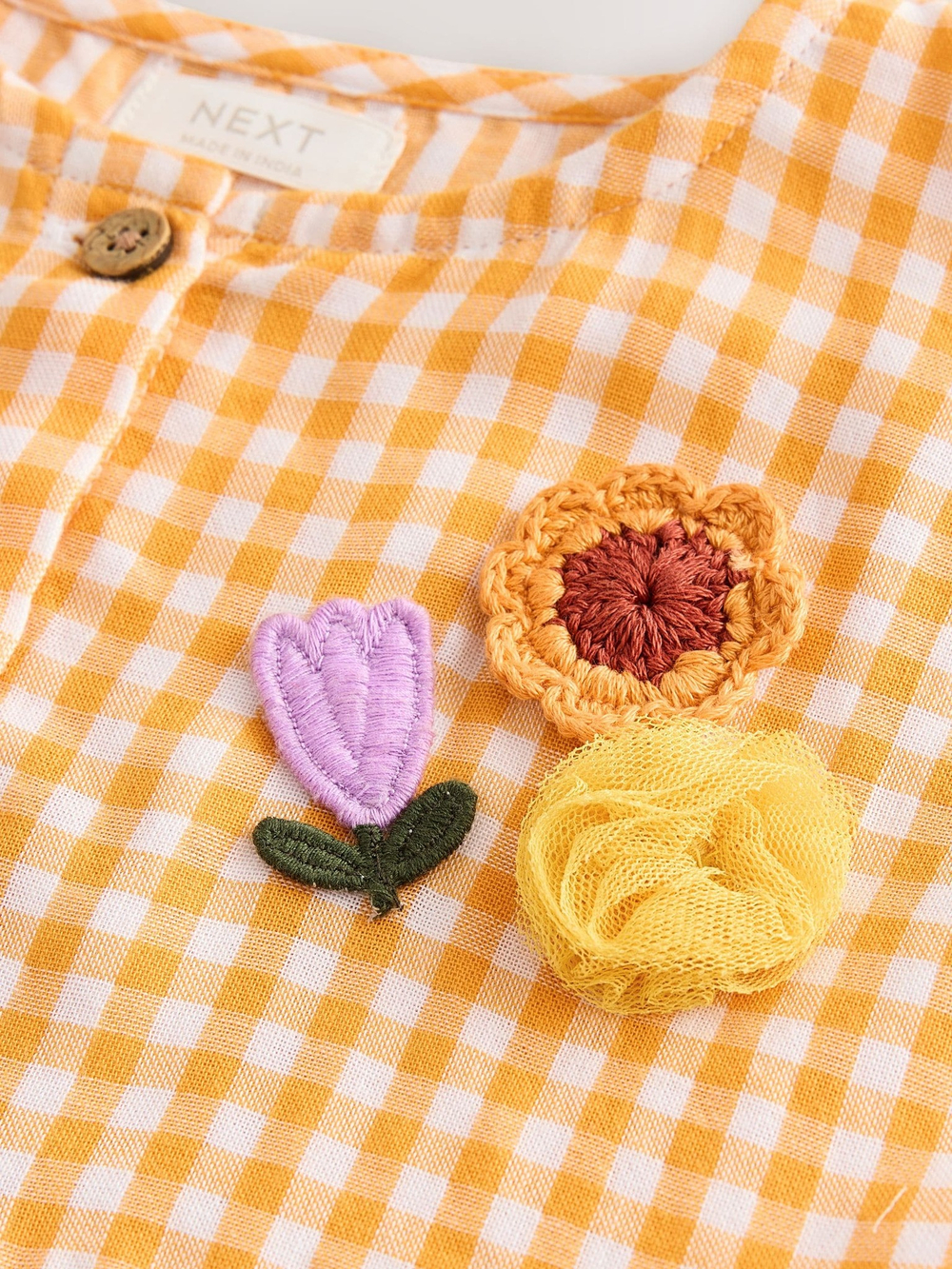 Платье для девочки Next E37-884, Оранжевый