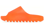 Adidas originals Yeezy Slide Burning Orange "Enflame Orange" trend all-match EVA non-slip one-word slippers for men and women the same style orange orange