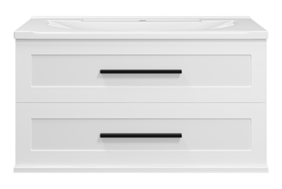 Тумба под раковину Misty Модерн 100 подвесная