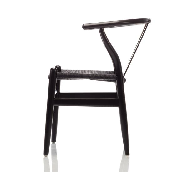 Стул Wishbone черный