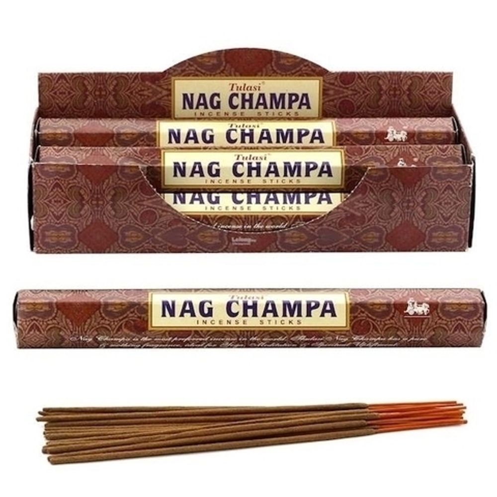 Tulasi Nag Champa шестигранник Благовоние-масала Наг Чампа