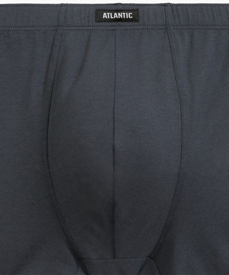 Трусы мужские боксеры (2шт), Atlantic 2RMH-007, хлопок, светло-зеленый + графитовый