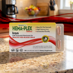 NaturesPlus, Hema-Plex®, железо, 30 таблеток медленного высвобождения