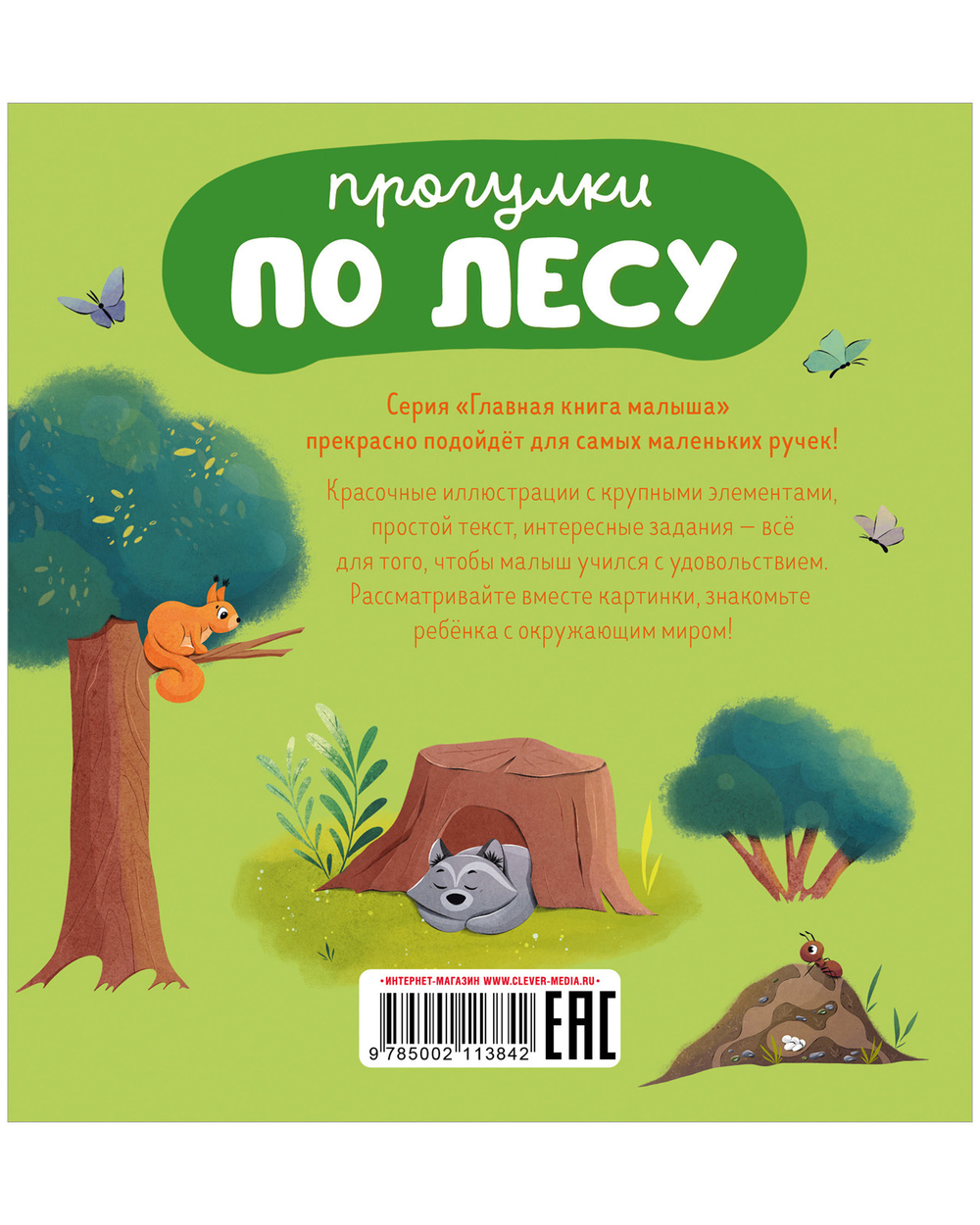 Главная книга малыша. Прогулки по лесу