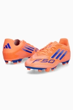 Бутсы adidas F50 Club FG/MG - оранжевый