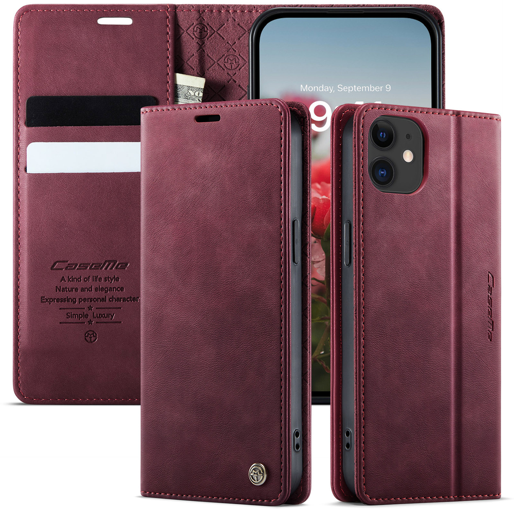 Чехол-книжка CaseMe RFiD iPhone 12 Mini