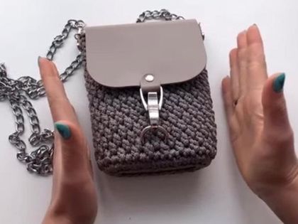 Вязание крючком сумочек - приглашаем на новый мастер-класс